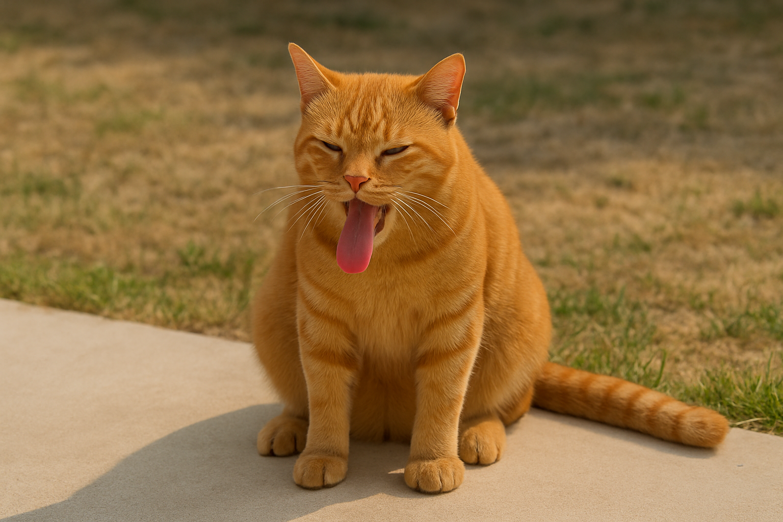 Signs of cat overheating
